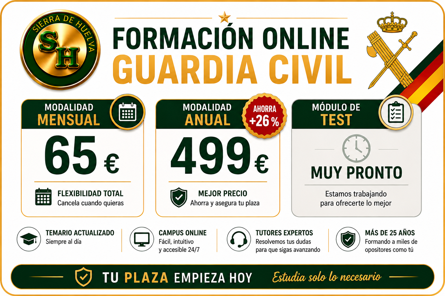 Formación / Test Online 💻👩🏫