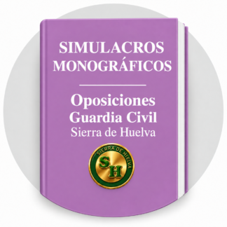 Simulacros monográficos Guardia Civil