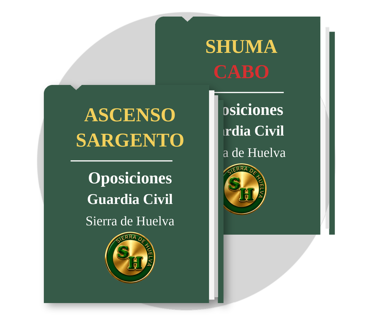 Pack temario ascenso Sargento + SHUMA Cabo Guardia Civil Sierra de Huelva